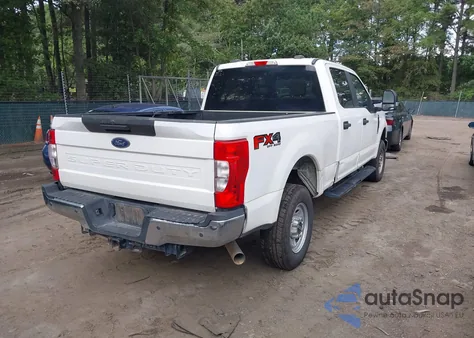 2020 Ford F-250 Xl из США, поврежденный, VIN 1FT7W2B64LEE66483